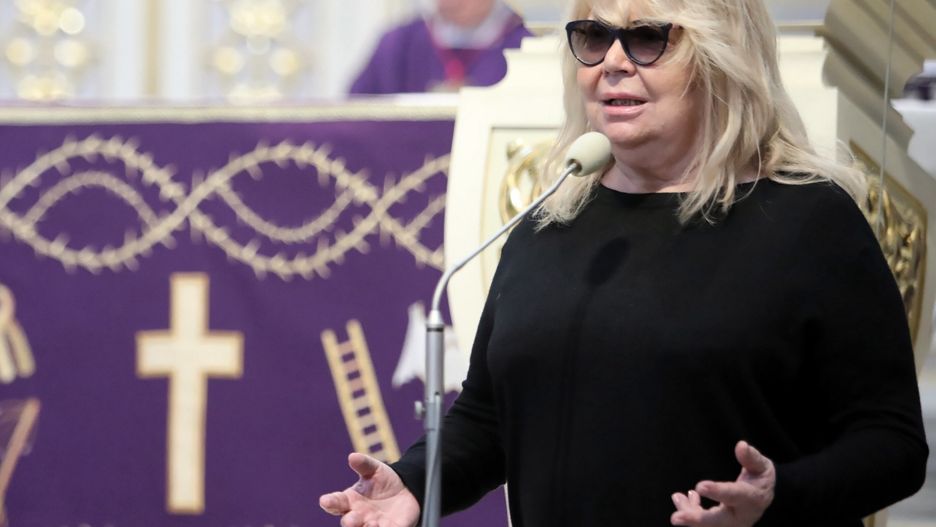 Nina Terentiew pożegnała Pawła Królikowskiego 
