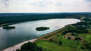 Kluczbork: Ten zalew na Opolszczyźnie przyciąga turystów. Można go objechać dookoła rowerem