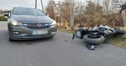 Uciekał motocyklem przed policją. Miał przy sobie 1,5 kg narkotyków
