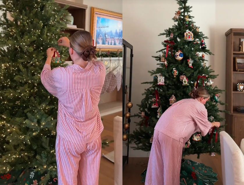 Emilie Kiser pokazała dom udekorowany na święta