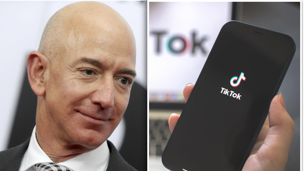 Szef Amazonu Jeff Bezos. Gigant w handlu składa ofertę kupna Tik