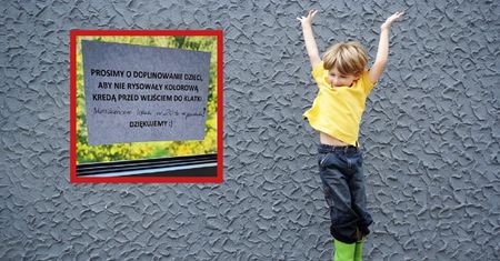 Taką karteczkę zawiesił na drzwiach do klatki. Mieszkańcy się wściekli