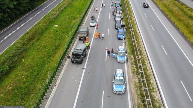 Zielona Góra. Groźny wypadek na S3 