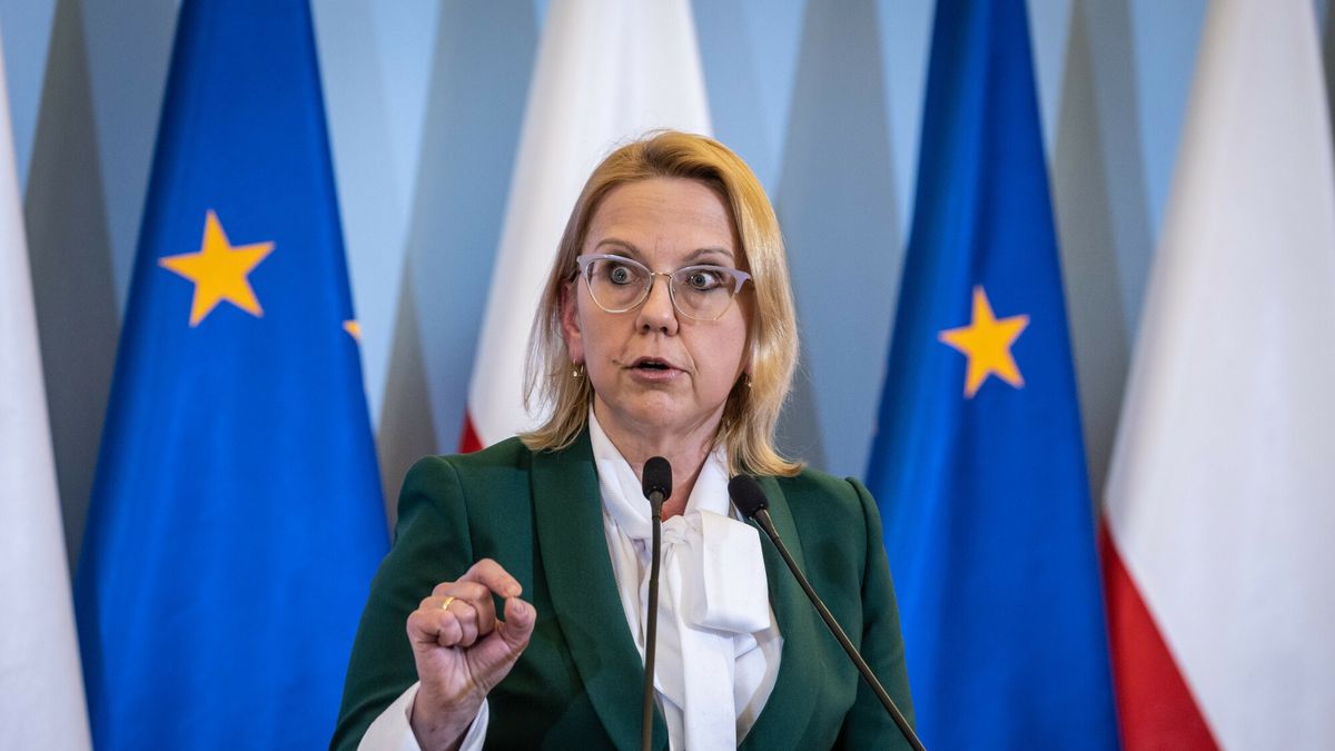 Minister klimatu i środowiska Anna Moskwa