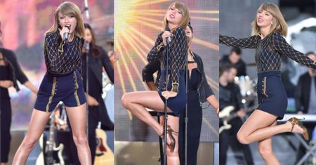 DŁUGIE NOGI Taylor Swift w Nowym Jorku! (ZDJĘCIA)