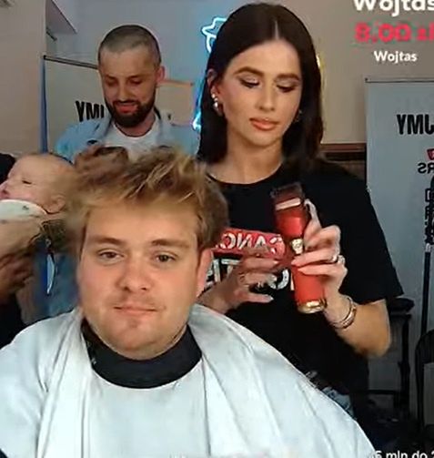 Roxie Węgiel ogoliła męża w szczytnym celu 