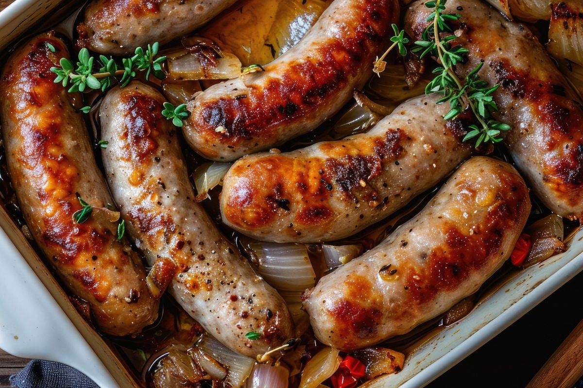 Biała kiełbasa jak za dawnych lat. Jeden trik sprawia, że smakuje obłędnie