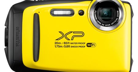 Wodoodporny Fujifilm Finepix XP130 dla tych co mają problem z utrzymaniem poziomu