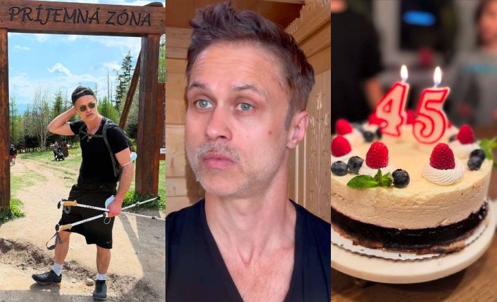 Tak Maciej Zakościelny spędzał 45. urodziny