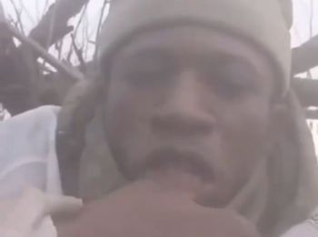 "Nigdy nie umrę". Nigeryjczyk walczy dla Rosji. Teraz nagrał wideo