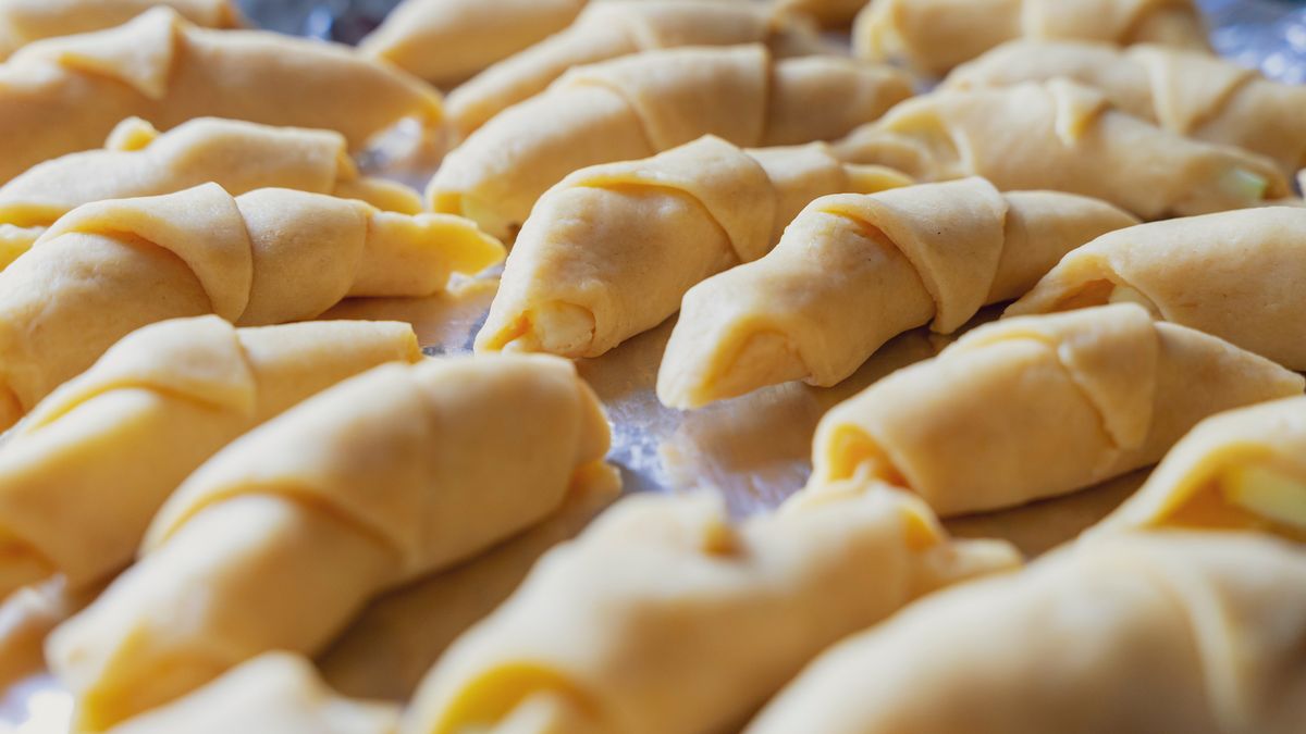 Rogaliki drożdżowe 