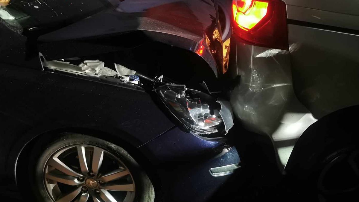 Na A4 doszło do karambolu  