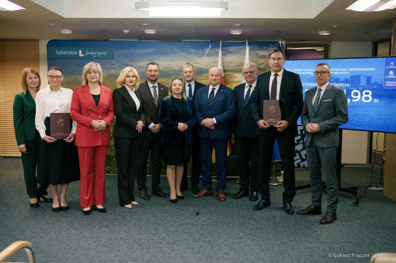 Poprawa retencji wodnej w woj. lubelskim. Są pieniądze na zbiorniki