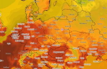 Mapa upałów online. Sprawdź, gdzie jest najcieplej