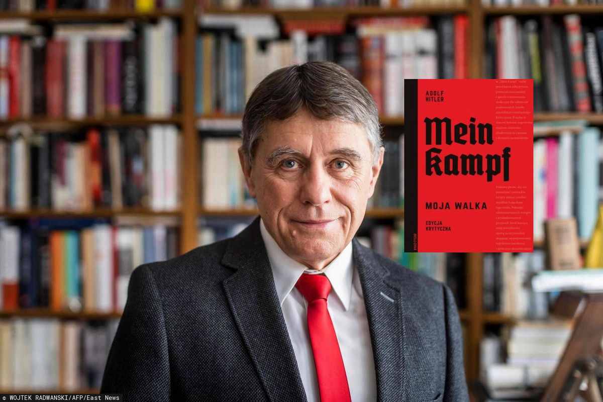 Prof. Król przełożyl i opracował "Mein Kampf" Adolfa Hitlera.