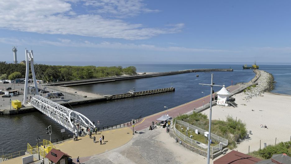 Port morski w Ustce. Zdjęcie ilustracyjne