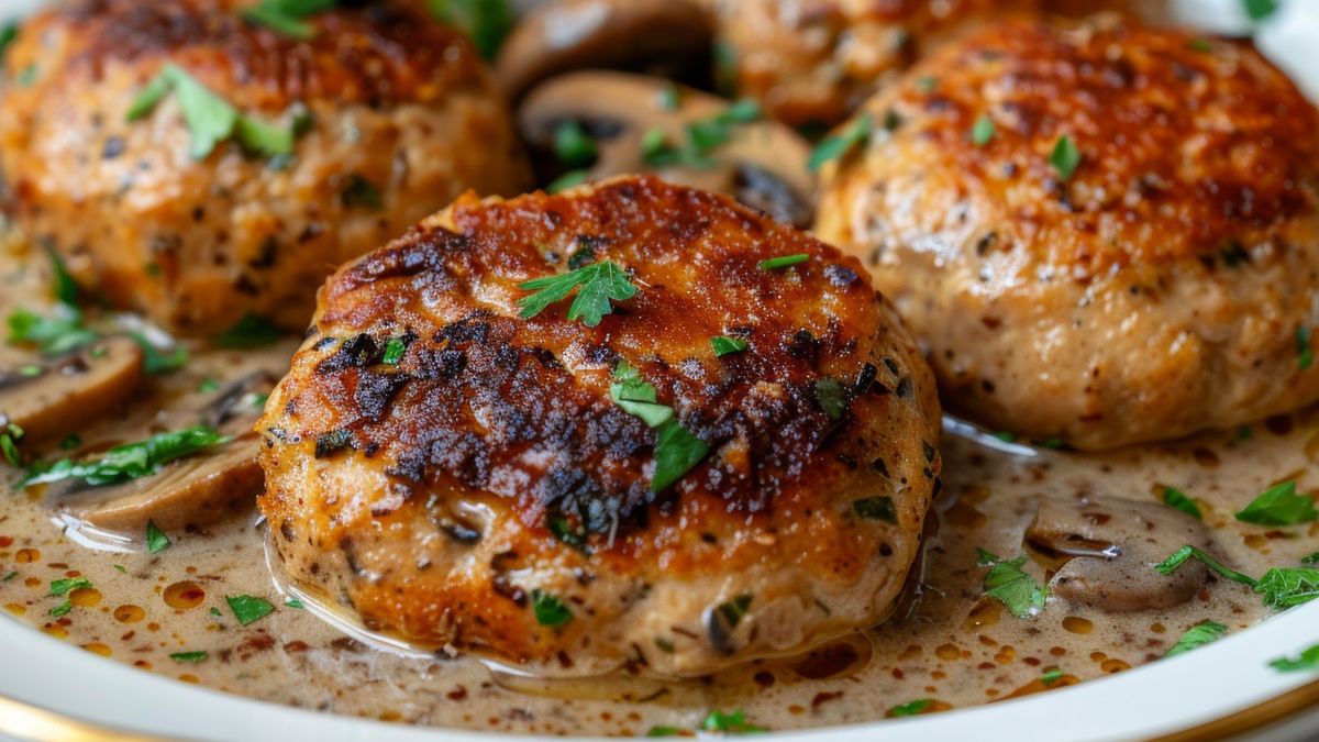 Kotlety mielone z prawdziwkami