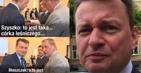 Dziennikarze WP pytają Błaszczaka o "córkę leśniczego": "Do takich mediów nie zamierzam się wypowiadać!"