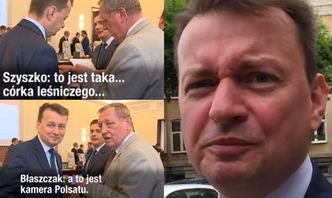 Dziennikarze WP pytają Błaszczaka o "córkę leśniczego": "Do takich mediów nie zamierzam się wypowiadać!"