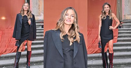 Elegancka Anna Lewandowska BRYLUJE na imprezie "Vogue'a" (ZDJĘCIA)