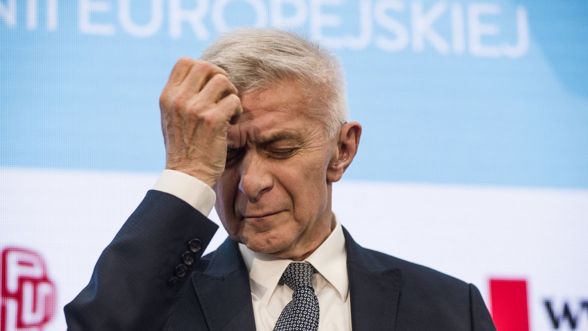 WARSAW, MAZOWIECKIE, POLAND - 2023/03/03: Marek Belka, Vice President of the S&D and former Polish Prime Minister is seen during the debate in Warsaw. In Warsaw under the slogan The Future of EU Strategic Autonomy the European Socialists and Democrats (S&D) joined forces with the Foundation for European Progressive Studies (FEPS) to debate on the European Unions Open Strategic Autonomy. Among the many participants, S&D MEPs Marek Belka (former Prime Minister of Poland) and Katarzyna Pisarska - Founder the European Academy of Diplomacy - attended the debate, with former Polish President Aleksander Kwasniewski as a keynote speaker at the public session, hosted by the Kozminski University, and co-organised by FEPS, Amicus Europae Foundation and the Polish daily Gazeta Wyborcza. (Photo by Attila Husejnow/SOPA Images/LightRocket via Getty Images)