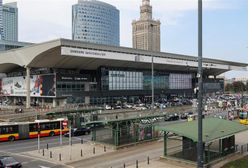 Pożar na Dworcu Centralnym w Warszawie. Ewakuowano kilkadziesiąt osób