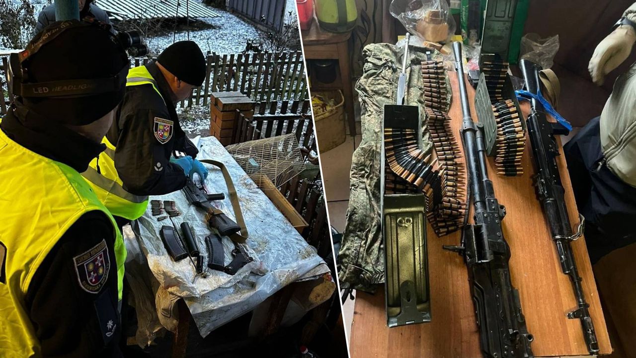 Ukrainian police crack down on massive arms trafficking ring