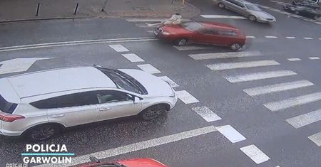Brutalnie potrącił pieszą na pasach. Nagranie nie pozostawia wątpliwości co do winy