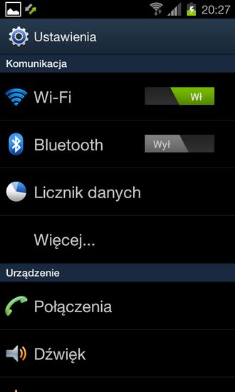 ICS z TouchWiz | blogHD.pl