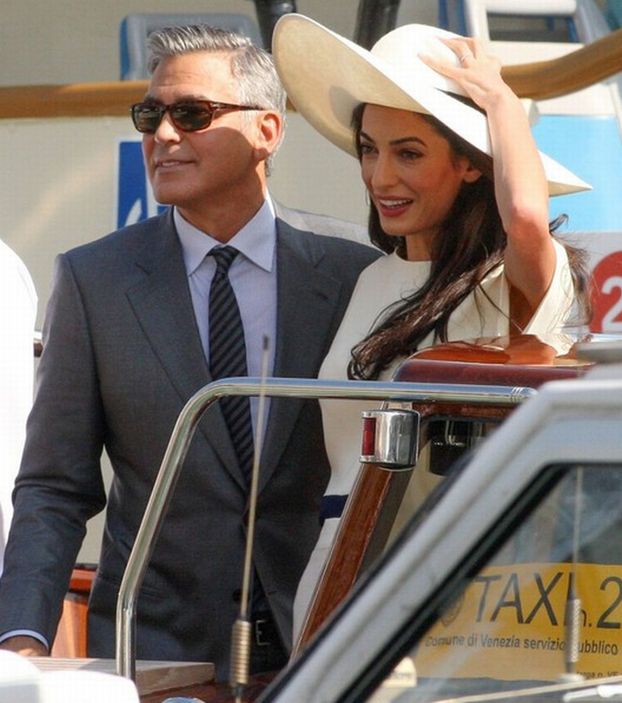 Clooney i Alamuddin wezmą dzisiaj DRUGI ŚLUB? (ZDJĘCIA)