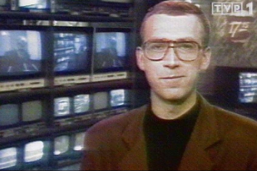 Maciej Orłoś w programie "Teleexpress"