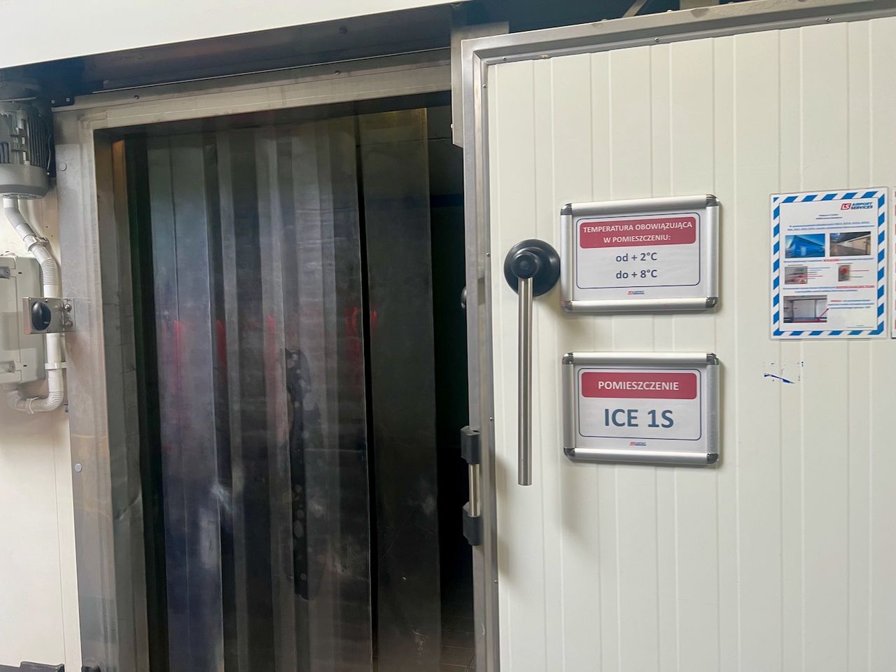 LS Airport Services. Terminal cargo