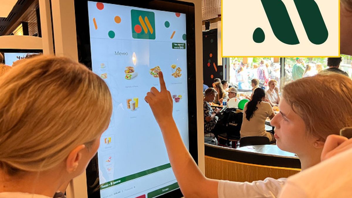 Logo rosyjskiego McDonald'sa przypomina logo producenta paszy dla świń