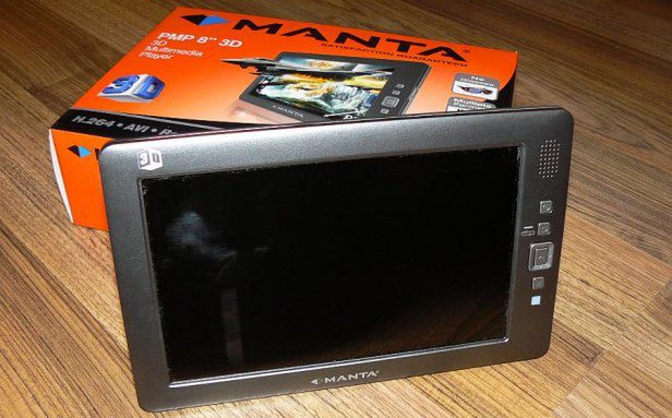 Player 3D Manta PMP01 - kosztuje grosze i nie wymaga okularów [test] 1