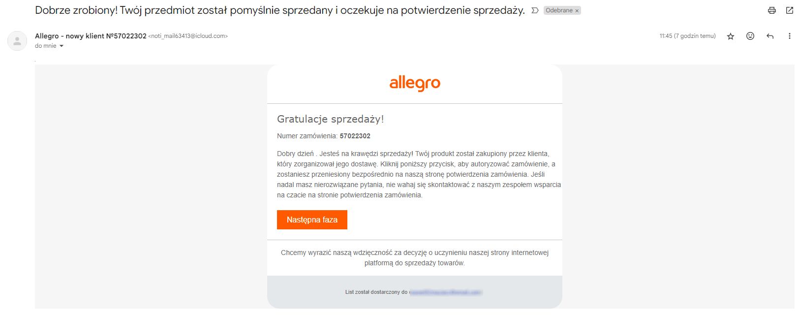 Allegro - oszustwo