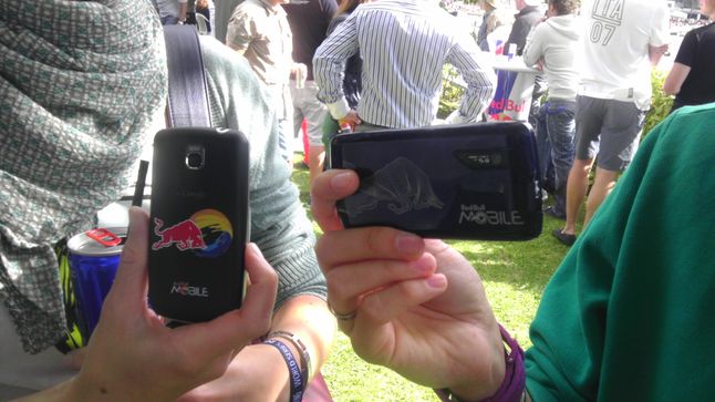 Brandowany LG Optmius One oraz prototyp nowego smartfona z Red Bull Mobile