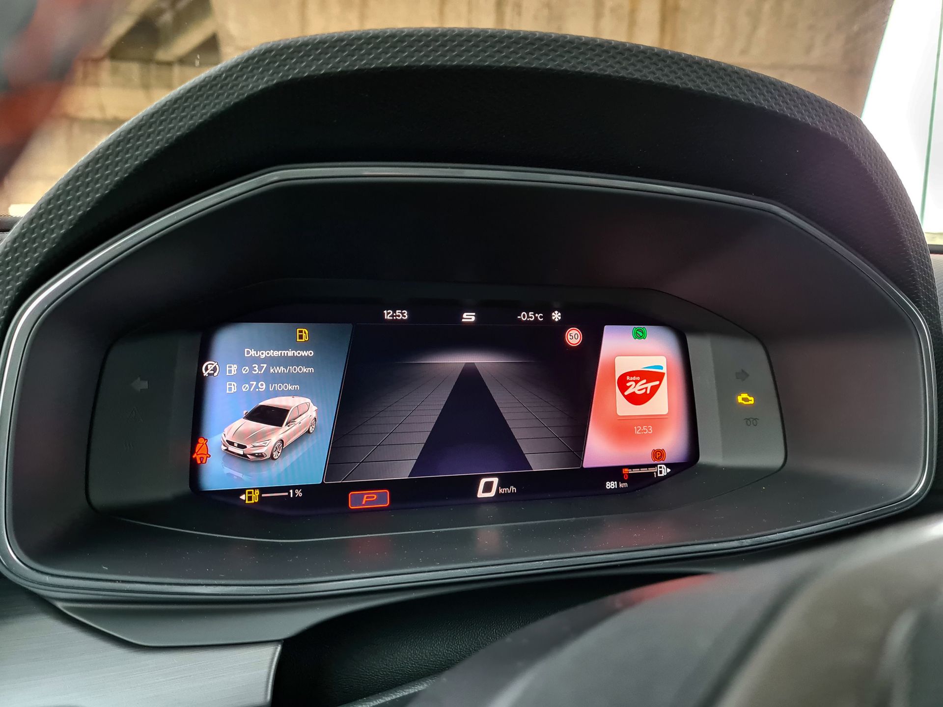 Seat Leon e-HYBRID: System zarządzania energią i sterowanie dotykowe 26