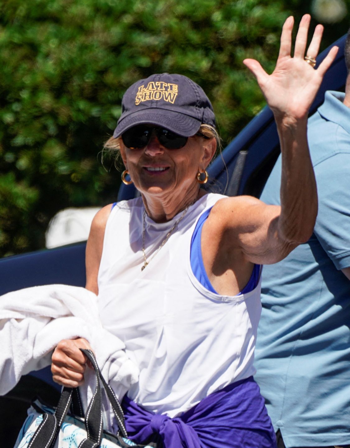 Joe Biden na plaży z Jill Biden