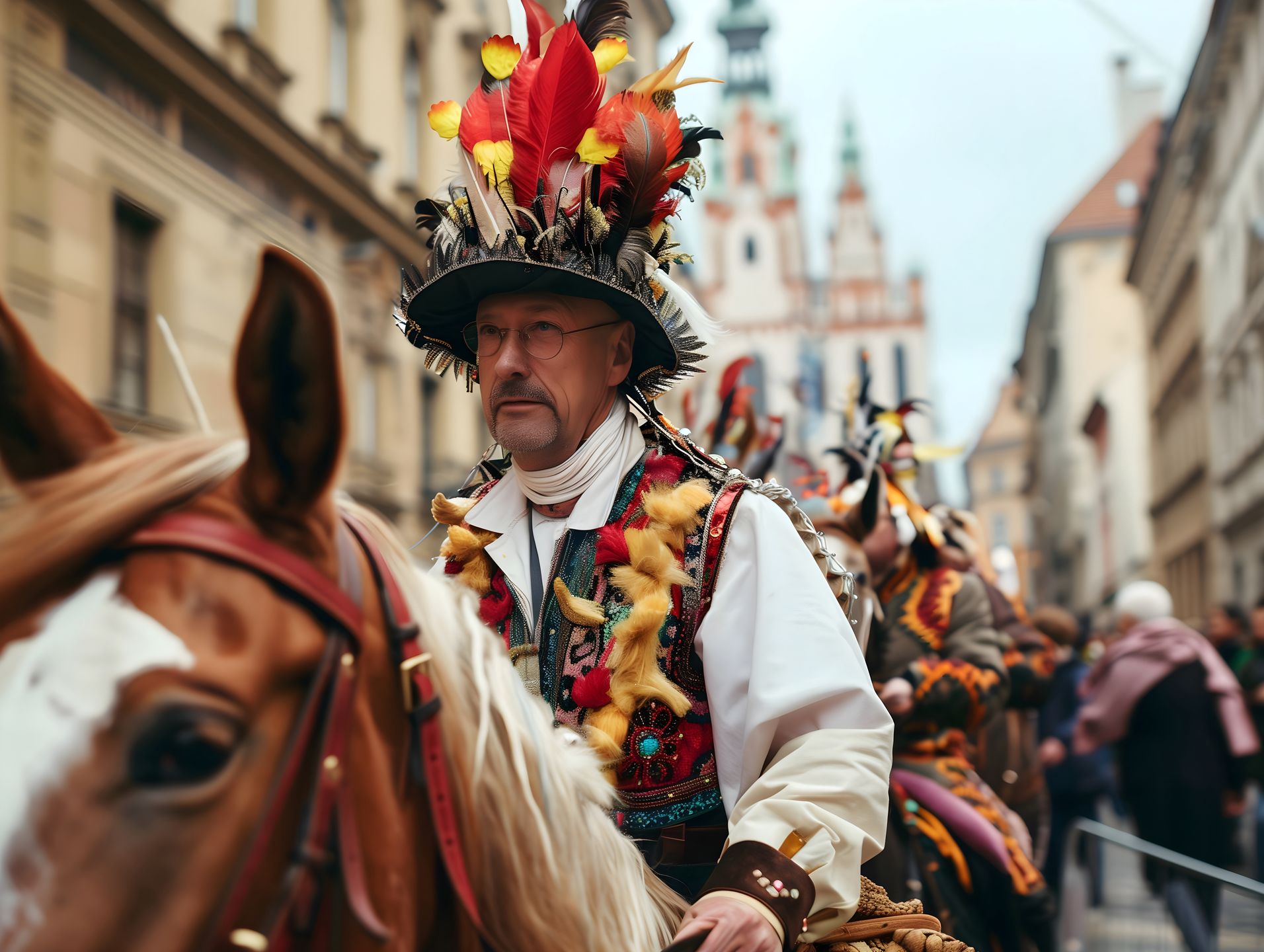 Parada Lajkonika to co roku wielkie wydarzenie w Krakowie