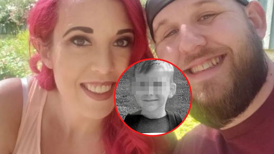 Lauren i jej mąż, Jacob Maloberti oraz 5-letni Landon Maloberti
