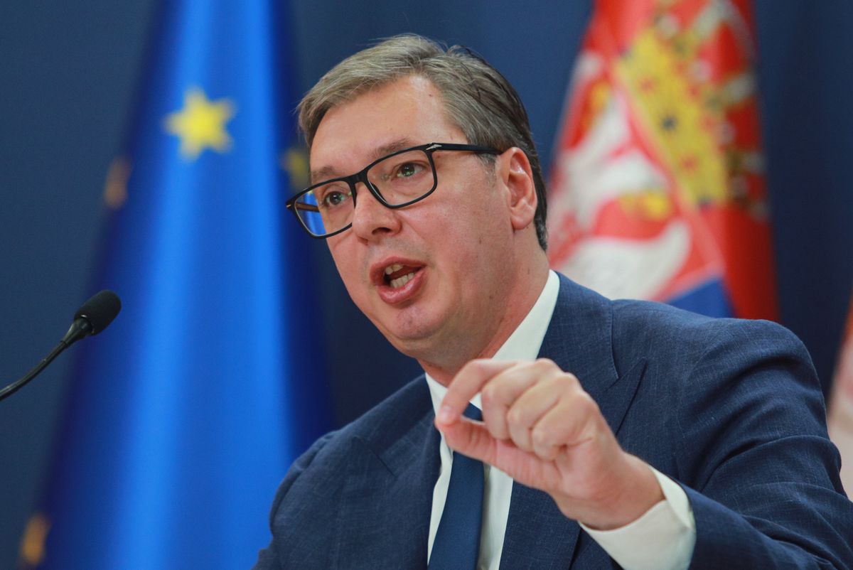 Prezydent Serbii Aleksandar Vučic