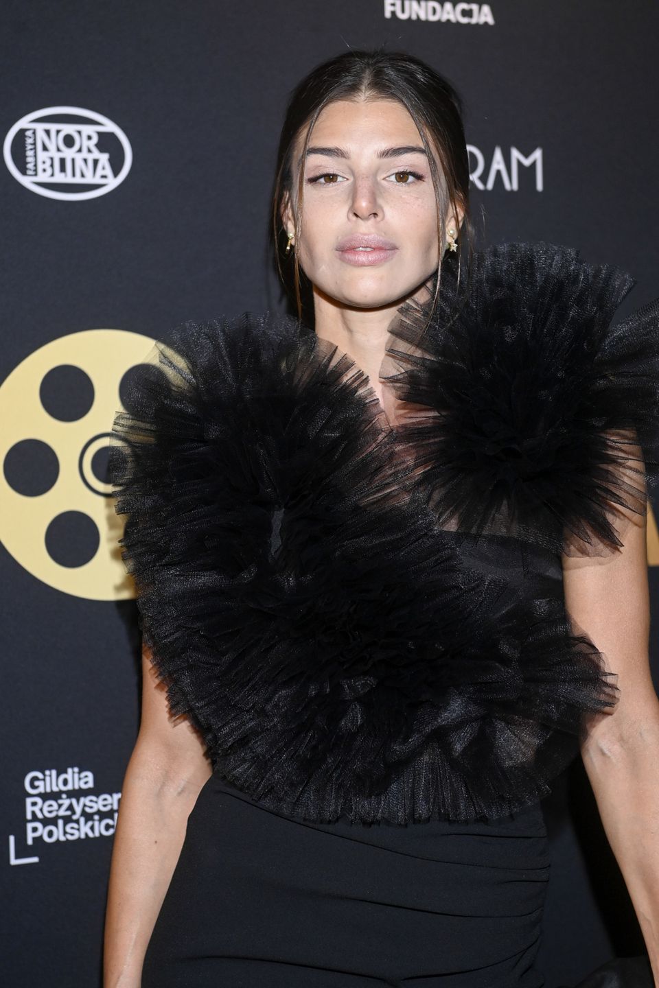 Anna Markowska na premierze filmu Pawła Deląga