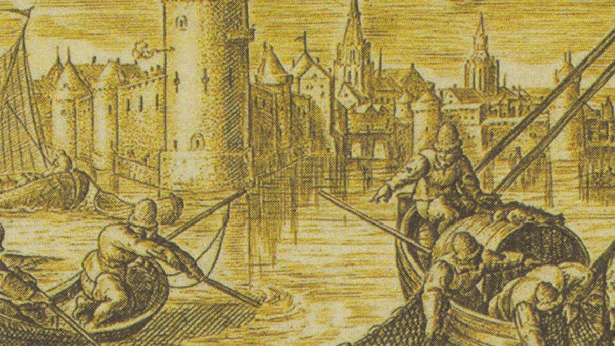 Średniowieczne miasto Reimerswaal, Niderlandy (Domena publiczna)