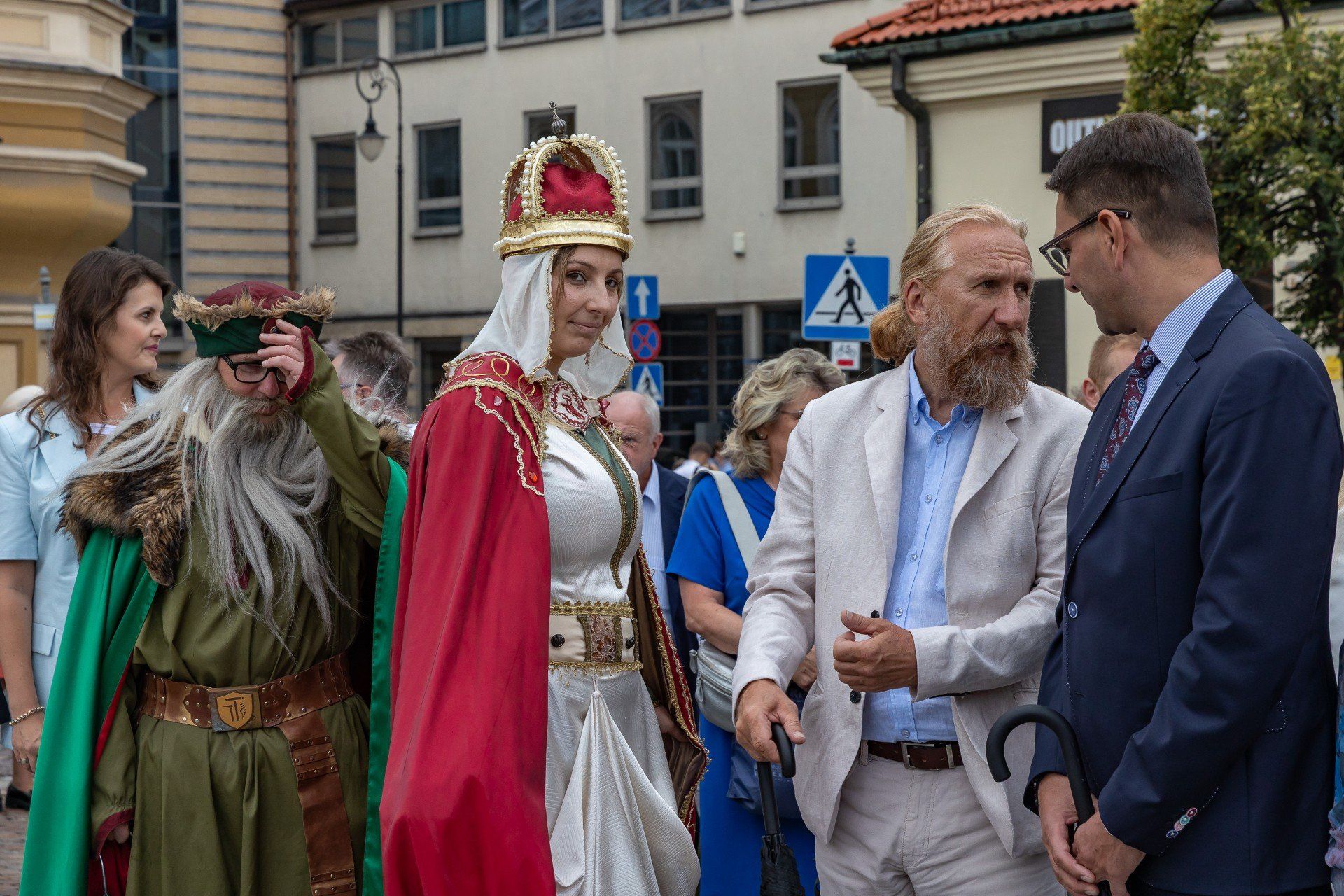 Pochód z okazji dni św. Kingi 2025 w Wieliczce.
