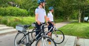 Policyjne patrole rowerowe dbają o bezpieczeństwo w Płocku