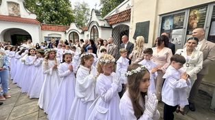 Pierwsza Komunia Święta w Parafii pod wezwaniem świętego Józefa w Sandomierzu. Piękna uroczystość. Zobacz zdjęcia