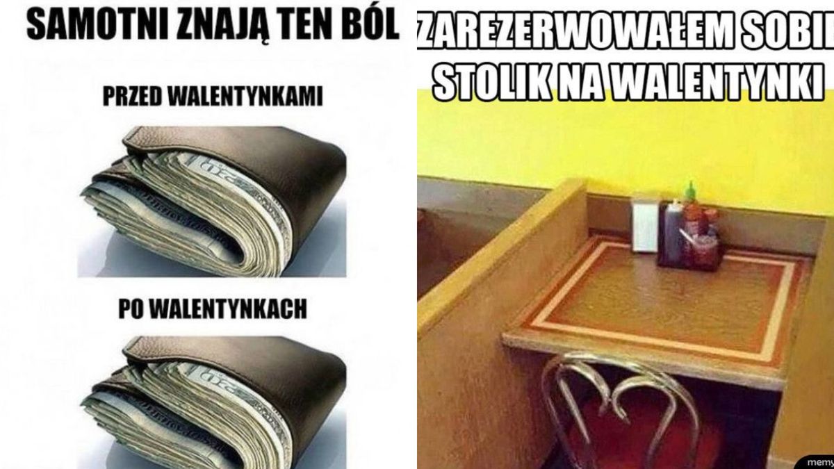 Najlepsze memy na walentynki 2026