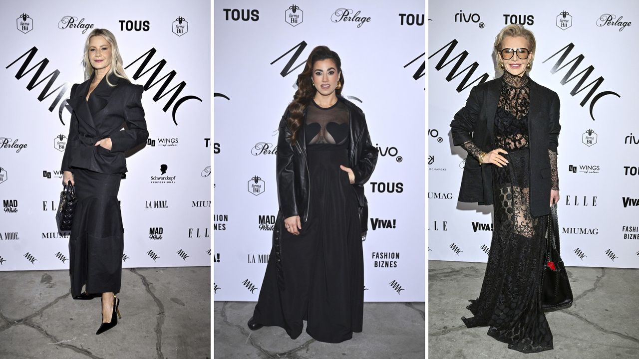 Białe skarpetki, zielone futerko, prześwity, czyli moda przez duże M. Plejada gwiazd na pokazie MMC