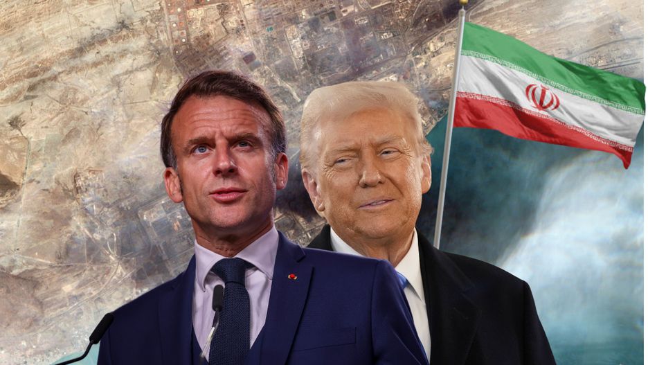 Emmanuel Macron krytkuje Donalda Trumpa