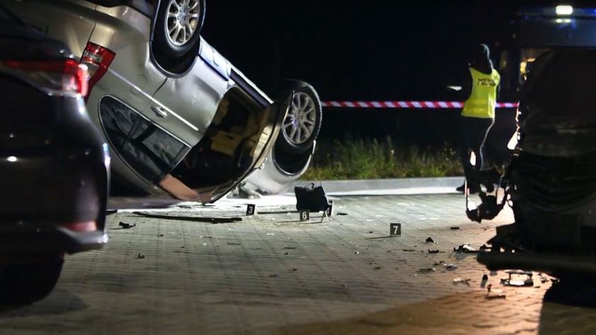 Policyjny pościg na dk 77 w woj. podkarpackim